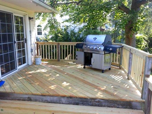 Deck renovation project