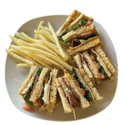 Club Sandwich Turkey Or Chicken