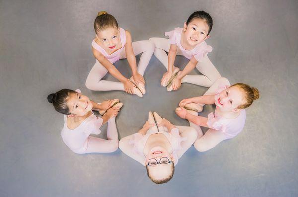 Pre-Ballet classes start at age 3