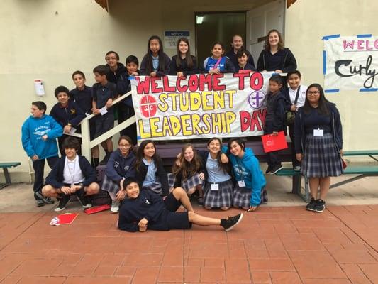 5th, 6th, and 7th graders at The Association of Catholic Student Council's Leadership Day.