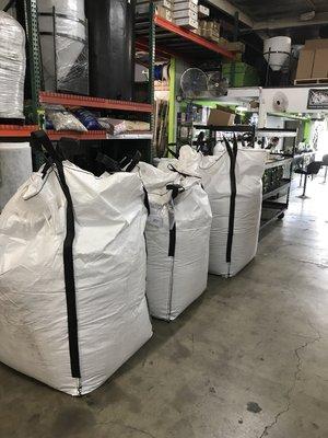 Spectrum hydroponics carries our soil in bulk