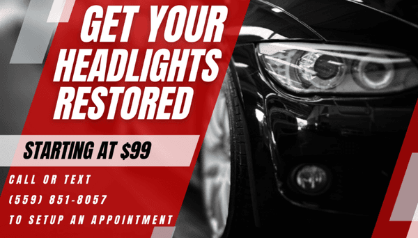 Valley Headlight Restoration