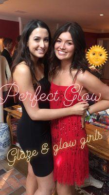 Perfect tans for winter formal.. Natural glow!