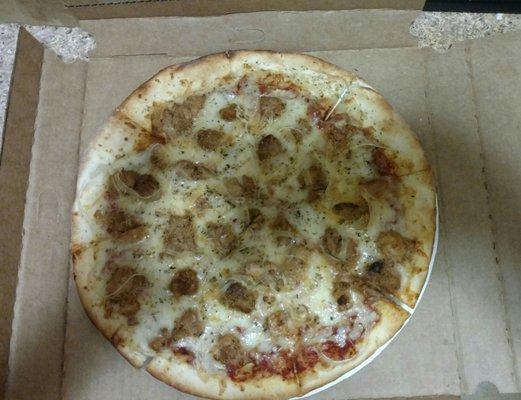 Bihari kabob pizza (chicken)