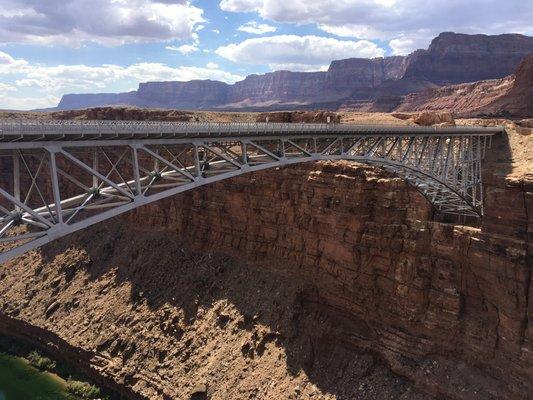 We're less than an hour away from Marble Canyon, Lee's Ferry & Navajo Bridge!