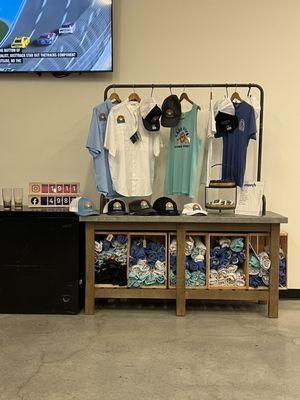 Merch area