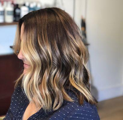 Grown out balayage - love that low maintenance!