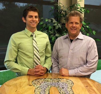 Left to Right: Dr. Andrew Kemlage & Dr. Thomas Kemlage