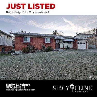 Just listed another #cincinnatihouseforsale!

#realtornearme #cincinnatirealestate