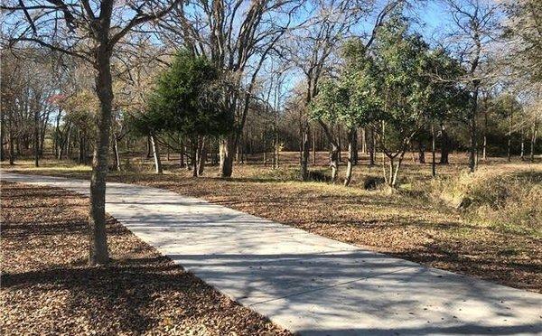 One of the Walking Trails at Northtown Park, adjacent to Brookfield