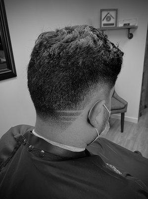 Low taper with designs