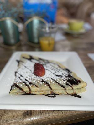 Strawberry Banana Crepe