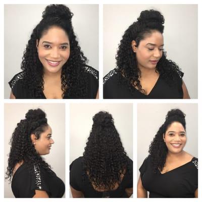 Quickweave w/Brazilian Curly Hair! 678-754-3196