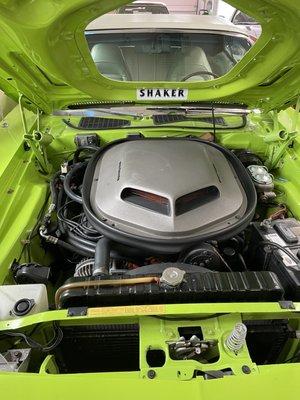 Engine clean on this hemi cuda