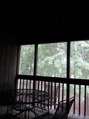 Screened in porch