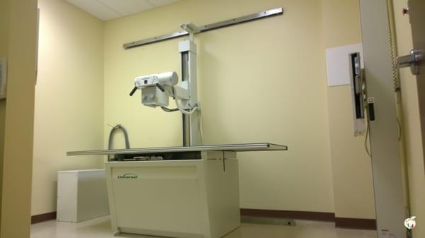 Onsite X-ray machine