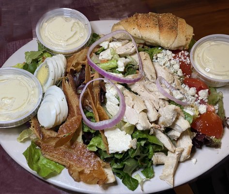 Cobb Salad with 3 dressing