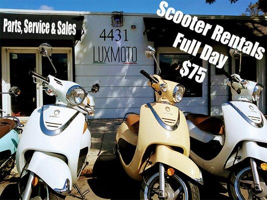 Enjoy a Full Day in WYNWOOD Art District and rent a 2 Passenger Scooter for only $75. Make your reservation today!