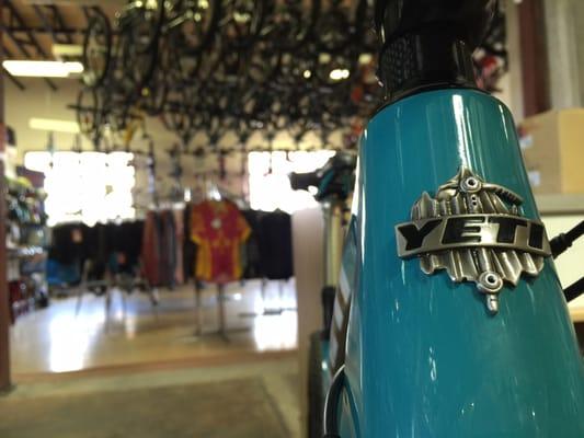 We are proud to carry Yeti Cycles and accessories!