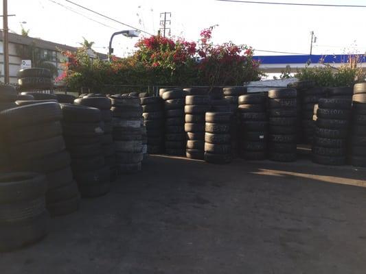 Tons of tires