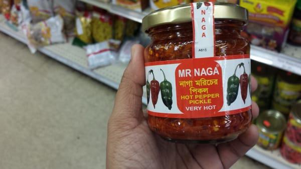 Naga jolokia pickle, anyone?