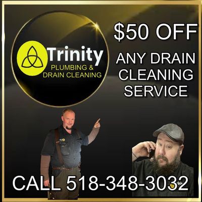 $50 off any Drain Cleaning