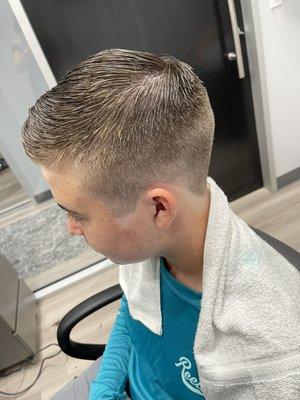 Young adult haircuts start at $20 with a complimentary wash out and oil treatment.