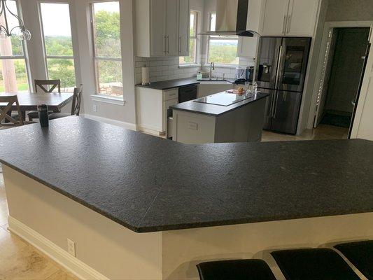 Leathered Grey granite