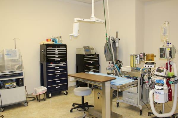 Our surgical suite.