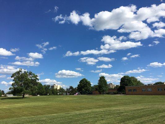 Grounds and school