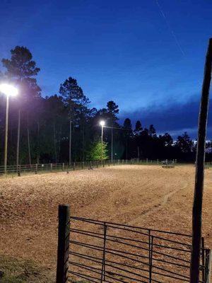 GD arena has gotten lights installed for night riding