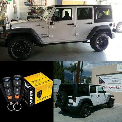 This Jeep is now protected with the best! Viper by DEI