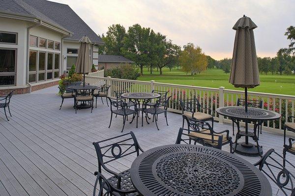 Our patio is the perfect place to enjoy a beautiful night!