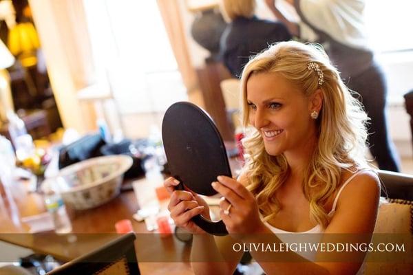 Onsite hair and makeup services for weddings and special events!