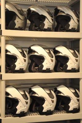 HJC Helmets with Scala Rider G9 (communicate to passenger, GPS or another motorcycle via bluetooth)