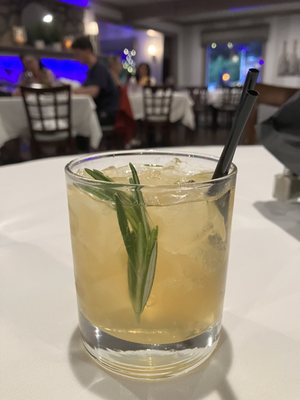 Rosemary citrus bourbon