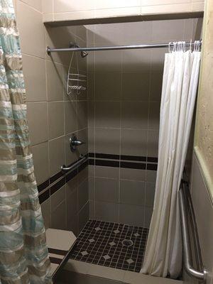 Clean shower stalls!