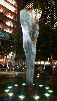 Statue in Front of Courthouse