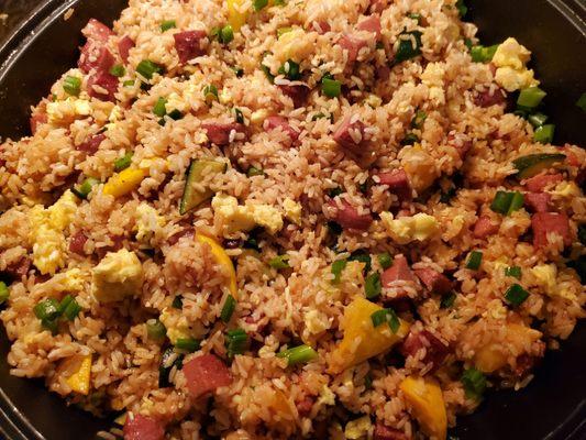 Spam fried rice