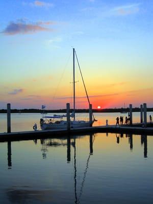 Sunset at Ponce Inlet