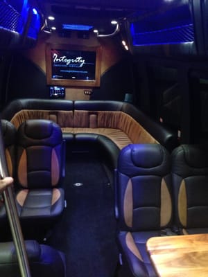 Interior Limo Bus