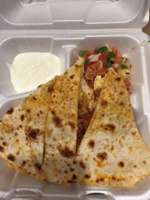 Chorizo quesadilla