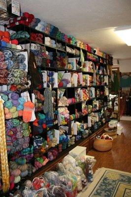 Just a sample of the yarns you can find at Criativity.