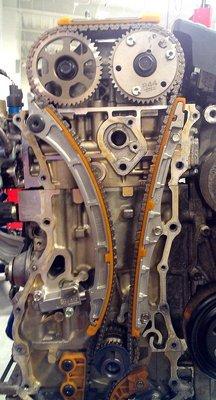 Timing chain replacement honda/acura engine.