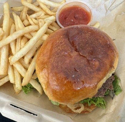 Burger + Fries