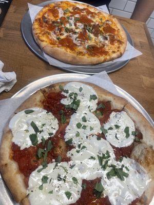 Chicken Parm pizza Margarita Pizza