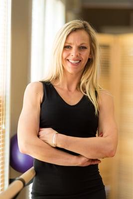 Dana Brown, Manager and highly sought after Pilates and Barre Instructor!