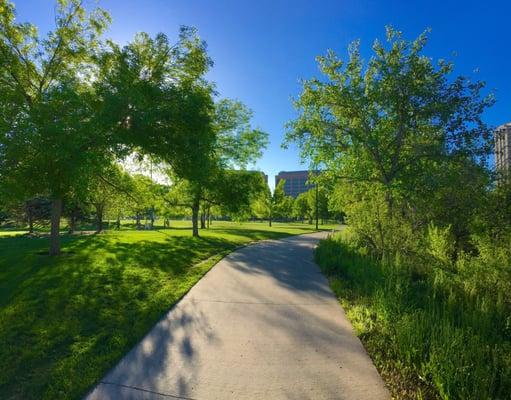 Cherry Creek Trail in the Morning