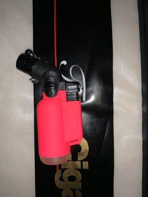 Mini hot pink torch