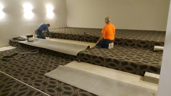 Commercial Carpet Installation